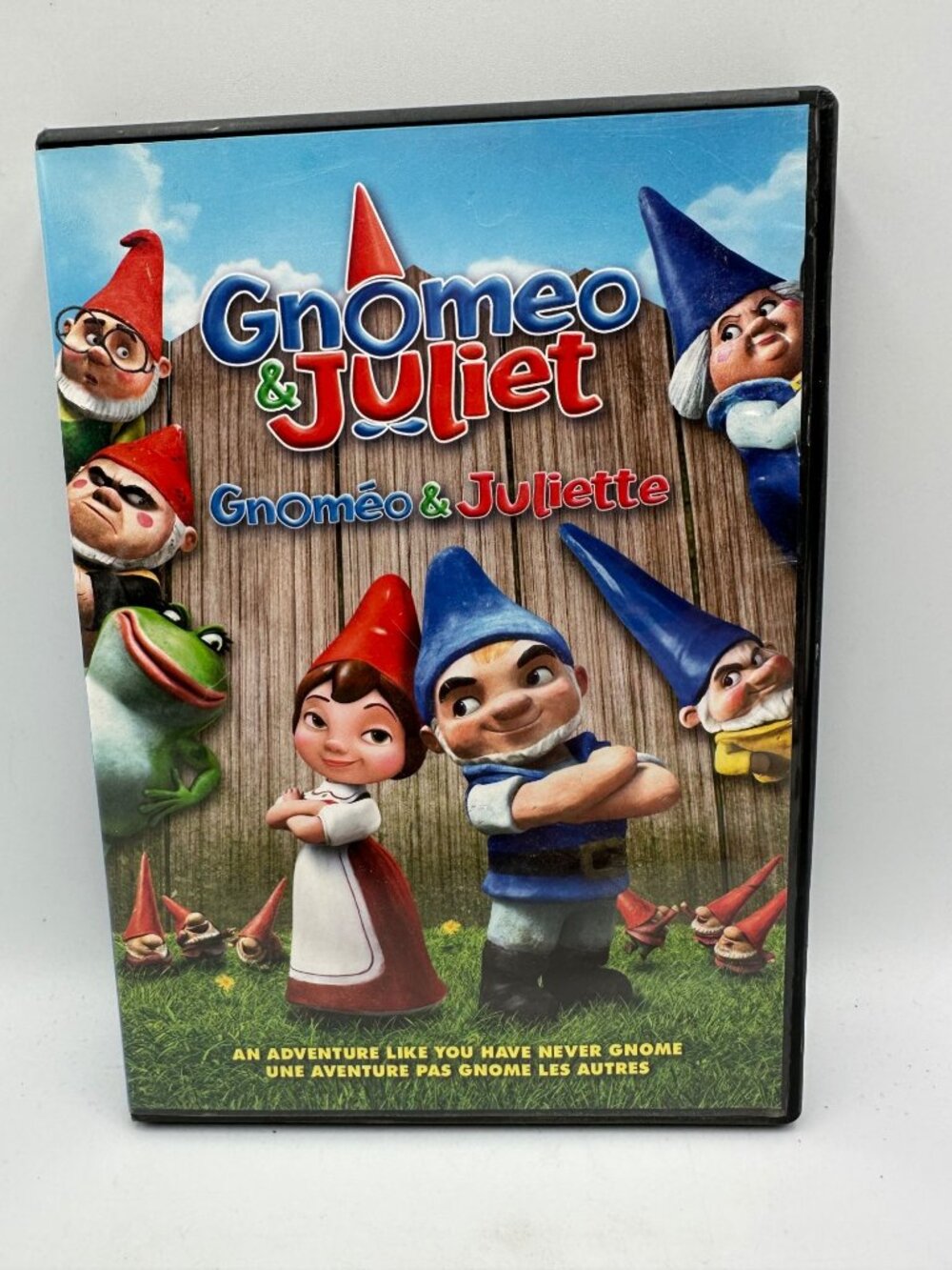 Gnomeo & Juliet Animated Family Movie DVD 2011 PG James McAvoy Emily Blunt eOne